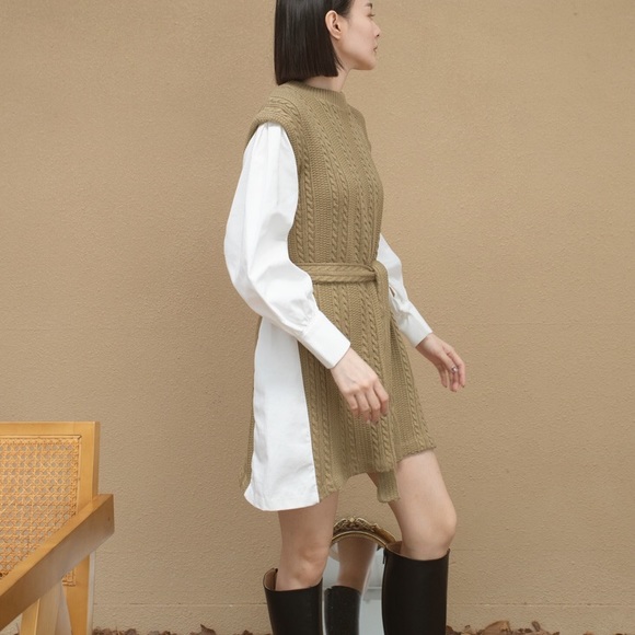 One piece knit dress - Picture 2 of 4